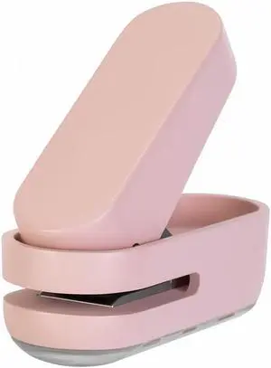 Mini Small Hole Puncher Pink Color, 10 Sheet Paper Capacity Single Hole Puncher for Office Use Or Gift for Students (Pink) Mini Small Hole Puncher Pink Color, 10 Sheet Paper Capacity Single Hole Puncher for Office Use Or Gift for Students (Pink)