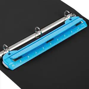 WorkLion Hole Puncher 3 Ring Blue Portable Metal Hole Punch Single for Binder, 5 Sheet Capacity WorkLion Hole Puncher 3 Ring Blue Portable Metal Hole Punch Single for Binder, 5 Sheet Capacity