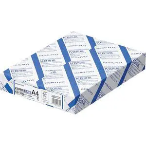 Kokuyo A4 KB Paper 8.26 × 11.69 in, 1 Ream (500 Sheets), 80 Bright White Copy Printer Paper in Office/School/Home - 17 lb/64gsm Jam-Free, Perfect for Printing, FSC Certified (KB-39N) Kokuyo A4 KB Paper 8.26 × 11.69 in, 1 Ream (500 Sheets), 80 Bright White Copy Printer Paper in Office/School/Home - 17 lb/64gsm Jam-Free, Perfect for Printing, FSC Certified (KB-39N)