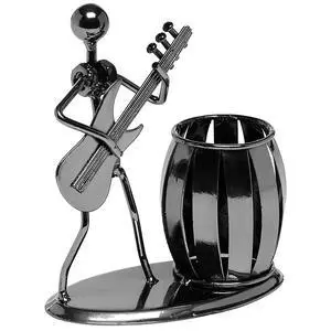 MyGift Pen Holder For Desk,Office Decor Desk Accessories For Men Music Decor Guitar Accessories Gifts For Men Guitar Players Boss Male MyGift Pen Holder For Desk,Office Decor Desk Accessories For Men Music Decor Guitar Accessories Gifts For Men Guitar Players Boss Male