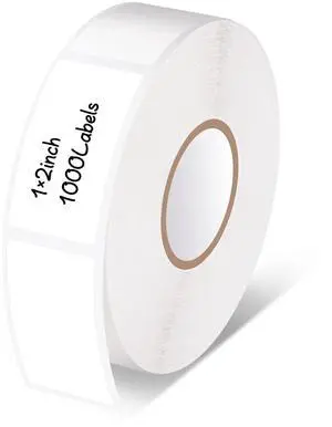 1000 Pcs Removable Freezer Labels, 1" x 2" Blank Label Stickers with Perforation Line Waterproof Oil-Proof Sticker Labels Storage for Food Containers Jars Bottle 1000 Pcs Removable Freezer Labels, 1" x 2" Blank Label Stickers with Perforation Line Waterproof Oil-Proof Sticker Labels Storage for Food Containers Jars Bottle