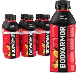 Sports Drink, Fruit Punch, Electrolyte Drink Hydration, 16 Fl Oz Bottles (6 Pack), Flavored Coconut Water with B Vitamins & Antioxidants Sports Drink, Fruit Punch, Electrolyte Drink Hydration, 16 Fl Oz Bottles (6 Pack), Flavored Coconut Water with B Vitamins & Antioxidants