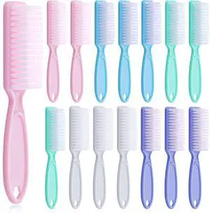Patelai 15 Pieces Nail Brush Handle Grip for Cleaning Fingernails Toes Scrub Manicure Pedicure(Macaron Colors) Patelai 15 Pieces Nail Brush Handle Grip for Cleaning Fingernails Toes Scrub Manicure Pedicure(Macaron Colors)