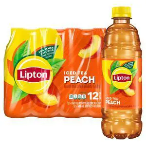 Lipton Peach Iced Tea, 16.9 Fl Oz Bottles (Pack of 12) Lipton Peach Iced Tea, 16.9 Fl Oz Bottles (Pack of 12)