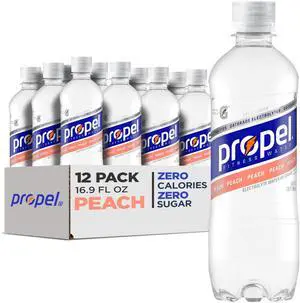 Peach, Zero Calorie Sports Drinking Water with Electrolytes and Vitamins C&E, 16.9 Fl Oz (Pack of 12) Peach, Zero Calorie Sports Drinking Water with Electrolytes and Vitamins C&E, 16.9 Fl Oz (Pack of 12)