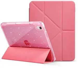 CoBak Case for iPad (A16) 11th Generation 11 Inch 2025, iPad 10th Generation 10.9 Inch 2022 - Protective Cover with Multi-Angle Includes Portrait Stand, Pencil Holder and Auto Wake/Sleep, Pink CoBak Case for iPad (A16) 11th Generation 11 Inch 2025, iPad 10th Generation 10.9 Inch 2022 - Protective Cover with Multi-Angle Includes Portrait Stand, Pencil Holder and Auto Wake/Sleep, Pink