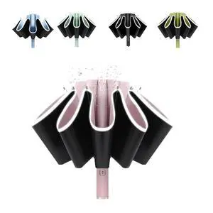 Inverted UV Protection Umbrella for Rain and Sun Medium Size 46 inch arc Canopy UPF 50+ Rverse Compact Umbrella Auto Open Close for Travel Inverted UV Protection Umbrella for Rain and Sun Medium Size 46 inch arc Canopy UPF 50+ Rverse Compact Umbrella Auto Open Close for Travel