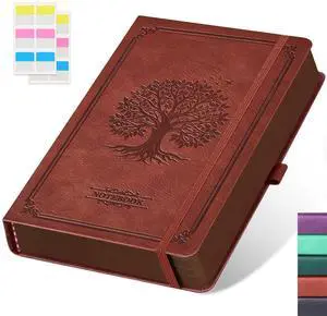 Lined Journal Notebook for Women Men, 320 Pages A5 Journaling Notebook College Ruled with 100GSM Thick Paper, Hardcover Leather Notebook for Work Writing Note Taking Diary, School, 5.7'' X 8.4'' Lined Journal Notebook for Women Men, 320 Pages A5 Journaling Notebook College Ruled with 100GSM Thick Paper, Hardcover Leather Notebook for Work Writing Note Taking Diary, School, 5.7'' X 8.4''
