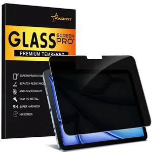 avakot Privacy Screen Protector for iPad Air 11 M3/M2 2025/2024, Anti-Spy Tempered Glass Film for iPad Air 11 Inch, Face ID & Apple Pencil Compatible, HD Clear, Touch Sensitive Case Friendly1 Pack avakot Privacy Screen Protector for iPad Air 11 M3/M2 2025/2024, Anti-Spy Tempered Glass Film for iPad Air 11 Inch, Face ID & Apple Pencil Compatible, HD Clear, Touch Sensitive Case Friendly1 Pack