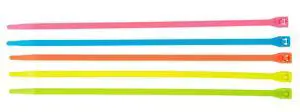Gardner Bender 46-308FST Assorted Cable Ties, 8 inch, 75 lb, Electrical Wire and Cord Management, Nylon Zip Tie, 100 Pk, Fluorescent Blue, Green, Yellow & Pink Gardner Bender 46-308FST Assorted Cable Ties, 8 inch, 75 lb, Electrical Wire and Cord Management, Nylon Zip Tie, 100 Pk, Fluorescent Blue, Green, Yellow & Pink