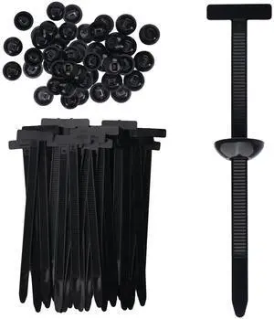 100 Pcs Nylon Universal Cable Tie Buckle for Car - Self-Locking and Easy Install Zipper Clips with Pin & Button Design - UV-Resistant Fixion Tools Zip Tie for Quick and Effortless Car Daily Repair 100 Pcs Nylon Universal Cable Tie Buckle for Car - Self-Locking and Easy Install Zipper Clips with Pin & Button Design - UV-Resistant Fixion Tools Zip Tie for Quick and Effortless Car Daily Repair