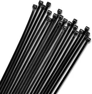 Bolt Dropper 12-Inch Black Zip Ties 100 Pack - Heavy Duty, Self-Locking Nylon Cable Ties for Indoor and Outdoor Projects - UV and Weather Resistant with 40 lbs Tensile Strength Wire Ties Bolt Dropper 12-Inch Black Zip Ties 100 Pack - Heavy Duty, Self-Locking Nylon Cable Ties for Indoor and Outdoor Projects - UV and Weather Resistant with 40 lbs Tensile Strength Wire Ties