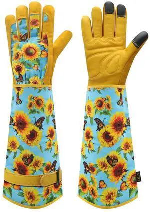 DLY Garden Gloves for Women,Gardening Gloves,Gardening Gift for Lady,Blue,M DLY Garden Gloves for Women,Gardening Gloves,Gardening Gift for Lady,Blue,M