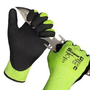 Schwer 2 Pairs A7 Cut Resistant Work Gloves, Touchscreen, CR3027, L Schwer 2 Pairs A7 Cut Resistant Work Gloves, Touchscreen, CR3027, L