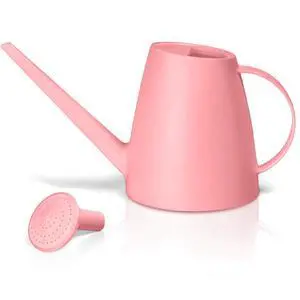 UFANME Plastic Watering Can for Home Plant Garden 1/2 Gallon Pink UFANME Plastic Watering Can for Home Plant Garden 1/2 Gallon Pink