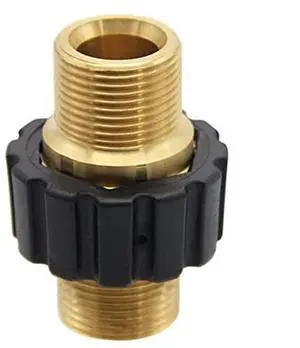 Twinkle Star Pressure Washer Hose Quick Connector, M22 Metric Male Thread Fitting, TWIS375 Twinkle Star Pressure Washer Hose Quick Connector, M22 Metric Male Thread Fitting, TWIS375