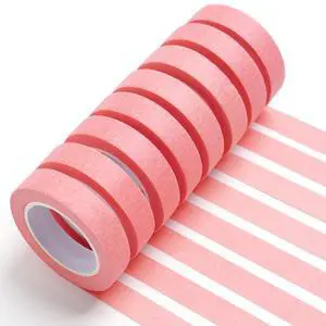 UMETDO 8PCS Colored Masking Tape - Pink Painters Tape, Tape for Kids Art Supplies, Great for Crafts, Labeling, DIY Decorative, 1/2 Inch Colored Tape Rolls- Tiny Size UMETDO 8PCS Colored Masking Tape - Pink Painters Tape, Tape for Kids Art Supplies, Great for Crafts, Labeling, DIY Decorative, 1/2 Inch Colored Tape Rolls- Tiny Size