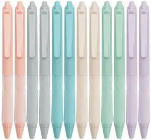 Linbsunne Ballpoint Pens 1.0mm Medium Point Black Ink Pens Retractable Linbsunne Ballpoint Pens 1.0mm Medium Point Black Ink Pens Retractable