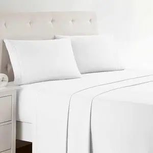 Clara Clark Bed Sheets, Premier 1800 Series 4 Piece Bed Sheet Set, Deep Pocket, Wrinkle, Fade, Stain Resistant, Luxury Soft Bedding Sheets & Pillowcases, Queen, White Clara Clark Bed Sheets, Premier 1800 Series 4 Piece Bed Sheet Set, Deep Pocket, Wrinkle, Fade, Stain Resistant, Luxury Soft Bedding Sheets & Pillowcases, Queen, White