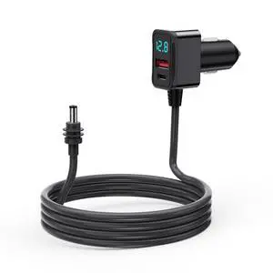 3 in 1 Starlink Mini Cable 10FT, Nolansend Starlink Mini Car Charger DC Power Cable+Cigarette Lighter Adapter 12V-48V with Digital Display, Durable USB C PD 36W/USB A 18W Ports for Trucks and Cars 3 in 1 Starlink Mini Cable 10FT, Nolansend Starlink Mini Car Charger DC Power Cable+Cigarette Lighter Adapter 12V-48V with Digital Display, Durable USB C PD 36W/USB A 18W Ports for Trucks and Cars