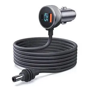Lotusland Starlink Mini Cable, 3-in-1 Starlink Mini Car Charger DC Power Cable with Digital Voltage Display,10FT Dedicated 12V48V Adapter with USB-C PD 40W & USB-A 35W Ports for Cars Trucks RVs Lotusland Starlink Mini Cable, 3-in-1 Starlink Mini Car Charger DC Power Cable with Digital Voltage Display,10FT Dedicated 12V48V Adapter with USB-C PD 40W & USB-A 35W Ports for Cars Trucks RVs