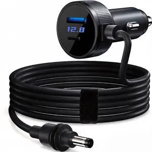 Starlink Mini 3 in 1 Car Charger DC Cable, Cigarette Lighter Adapter Digital Display USB C PD40W USB A 35W 10FT for Cars Trucks Starlink Mini 3 in 1 Car Charger DC Cable, Cigarette Lighter Adapter Digital Display USB C PD40W USB A 35W 10FT for Cars Trucks