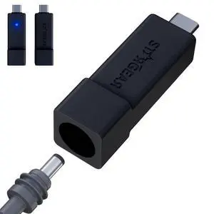 STARGEAR Starlink Mini Cable Adapter, USB C to DC Adapter Power Cable Adapters for Starlink Mini, USB C Male to DC Female for Power Cord Work with 20V/100W, 28V/140W PD Power Source, Black STARGEAR Starlink Mini Cable Adapter, USB C to DC Adapter Power Cable Adapters for Starlink Mini, USB C Male to DC Female for Power Cord Work with 20V/100W, 28V/140W PD Power Source, Black