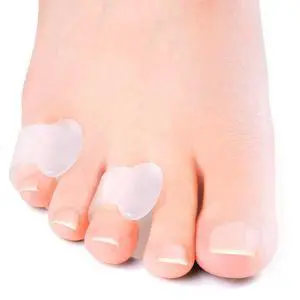 Welnove Gel Toe Separator, Pinky Toe Spacers, Little Toe Cushions, Small Toe Sleeves for Preventing Rubbing & Reducing Pressure (Pack of 12, Transparent) Welnove Gel Toe Separator, Pinky Toe Spacers, Little Toe Cushions, Small Toe Sleeves for Preventing Rubbing & Reducing Pressure (Pack of 12, Transparent)
