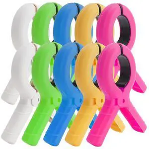 10 Pack Large Beach Towel Clips for Beach Chairs Plastic Towel Holder Clothes Pins Hanging Clip Clamps Cruise Summer Water Pool Activities Vacation Outdoor Accessories Essentials Must Have Items 10 Pack Large Beach Towel Clips for Beach Chairs Plastic Towel Holder Clothes Pins Hanging Clip Clamps Cruise Summer Water Pool Activities Vacation Outdoor Accessories Essentials Must Have Items