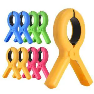 Large Beach Towel Clips 8 Packs Portable Towel Clips for Beach Chairs, Windproof Towel Clips for Pool Loungers & Cruise Chairs, Durable Beach Chair Clips, Essential Beach Accessories, 4 Color Options Large Beach Towel Clips 8 Packs Portable Towel Clips for Beach Chairs, Windproof Towel Clips for Pool Loungers & Cruise Chairs, Durable Beach Chair Clips, Essential Beach Accessories, 4 Color Options