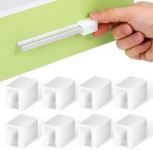 Kisangel Proofing Corner Protectors for Furniture Soft Silicone Edge Guards 8Pcs Child Safety Drawer Door Handle Covers Easy Install for Cabinets Wardrobes and Desks Kisangel Proofing Corner Protectors for Furniture Soft Silicone Edge Guards 8Pcs Child Safety Drawer Door Handle Covers Easy Install for Cabinets Wardrobes and Desks