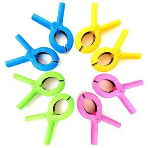8 Pack Heavy Duty Beach Towel Clips & Pool Towel Clamps - Windproof, Extra Strong Spring for Beach Chairs, Lounge, Cruise Essentials (Must Haves), 4 Vibrant Colors 8 Pack Heavy Duty Beach Towel Clips & Pool Towel Clamps - Windproof, Extra Strong Spring for Beach Chairs, Lounge, Cruise Essentials (Must Haves), 4 Vibrant Colors