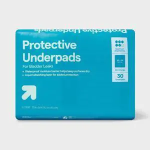 Extra Large Protective Bed Underpads - Maximum Absorbency - 30ct Extra Large Protective Bed Underpads - Maximum Absorbency - 30ct