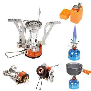 Portable Cookware Gas Camping Stove Butane Propane Burner Outdoor Hiking Picnic Portable Cookware Gas Camping Stove Butane Propane Burner Outdoor Hiking Picnic
