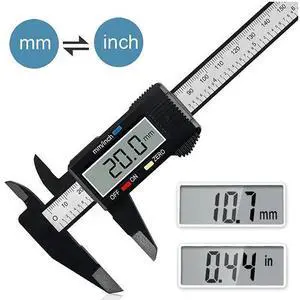 LCD Digital Caliper Vernier Micrometer Electronic Ruler Gauge Meter Measuring US LCD Digital Caliper Vernier Micrometer Electronic Ruler Gauge Meter Measuring US