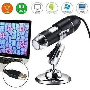 1000X Zoom 8LED HD 1080P USB Microscope Digital Magnifier Endoscope Video Camera 1000X Zoom 8LED HD 1080P USB Microscope Digital Magnifier Endoscope Video Camera