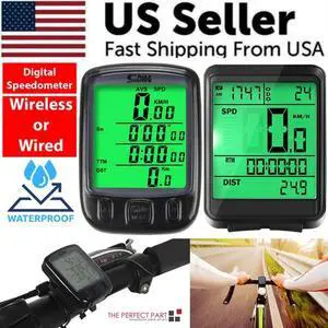 Bike Bicycle Speedometer Cycle Digital Odometer Computer Waterproof LCD Wireless Bike Bicycle Speedometer Cycle Digital Odometer Computer Waterproof LCD Wireless