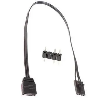 WRIARICH For 4PIN RGB to Standard ARGB 3-Pin 5V Adapter Connector RGB Cable 25cm WRIARICH For 4PIN RGB to Standard ARGB 3-Pin 5V Adapter Connector RGB Cable 25cm