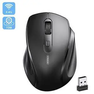 Wireless Mouse for Laptop, Ergonomic Silent 2.4G Wireless Computer Mouse with USB Receiver 800/1200/1600 Adjustable DPI for PC Computer Desktop Macbook Wireless Mouse for Laptop, Ergonomic Silent 2.4G Wireless Computer Mouse with USB Receiver 800/1200/1600 Adjustable DPI for PC Computer Desktop Macbook