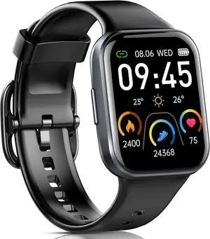Smart Watch, 1.69" HD Touch Screen Fitness Watch for Men Women, 25 Sports Modes Fitness Tracker with Heart Rate Sleep Monitor, Pedometer Activity Trackers, IP68 Waterproof Smartwatch for Android IOS Smart Watch, 1.69" HD Touch Screen Fitness Watch for Men Women, 25 Sports Modes Fitness Tracker with Heart Rate Sleep Monitor, Pedometer Activity Trackers, IP68 Waterproof Smartwatch for Android IOS