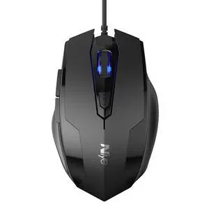Wired Mouse, USB Wired Gaming Mice with 2400 DPI, 6 Buttons for Computer PC Laptop, USB Wired Mouse 4 Adjustable DPI Levels Mouse for Gamer Win 10/8/7/XP, Black Wired Mouse, USB Wired Gaming Mice with 2400 DPI, 6 Buttons for Computer PC Laptop, USB Wired Mouse 4 Adjustable DPI Levels Mouse for Gamer Win 10/8/7/XP, Black