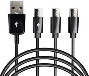 USB Type C Splitter Charging Cable,4.9ft 3 in 1 Multi Charging Cable, USB A to 3 x USB Type C Y Splitter Data Snyc Cord(1.5m-3 USB C, Black) USB Type C Splitter Charging Cable,4.9ft 3 in 1 Multi Charging Cable, USB A to 3 x USB Type C Y Splitter Data Snyc Cord(1.5m-3 USB C, Black)