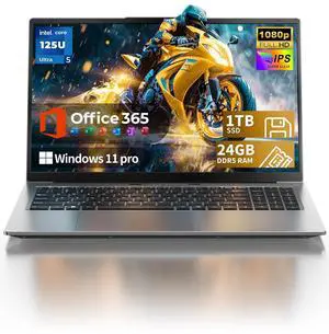 Chheart Gaming Laptop Computer 15.6", 2026 Window 11 Pro Lap Top, Core Ultra 5 125U(Beat i7-10875H), 24GB DDR5 RAM 1TB SSD, 2-Year Warranty, Office 365, Backlit Keyboard, FHD 1920 * 1080, WiFi5 BT5 Chheart Gaming Laptop Computer 15.6", 2026 Window 11 Pro Lap Top, Core Ultra 5 125U(Beat i7-10875H), 24GB DDR5 RAM 1TB SSD, 2-Year Warranty, Office 365, Backlit Keyboard, FHD 1920 * 1080, WiFi5 BT5