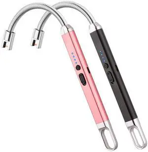 2 Pack Electric Candle Lighter, Birthday Christmas Stocking Stuffers Gifts for Women Mom Men Wife Sister, USB Arc Rechargeable Windproof Long Lighter for Candle BBQ Housewarming Gift Idals 2 Pack Electric Candle Lighter, Birthday Christmas Stocking Stuffers Gifts for Women Mom Men Wife Sister, USB Arc Rechargeable Windproof Long Lighter for Candle BBQ Housewarming Gift Idals