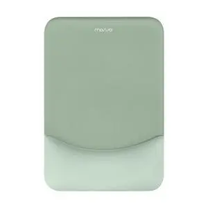 Mouse Pad with Wrist Support, Ergonomic Mousepad with Soft Cloth&Raised Curved Memory Foam, Home Office Easy Typing Pain Relief Mousepad with Non-Slip PU Base for Computer Laptop, Antique Green Mouse Pad with Wrist Support, Ergonomic Mousepad with Soft Cloth&Raised Curved Memory Foam, Home Office Easy Typing Pain Relief Mousepad with Non-Slip PU Base for Computer Laptop, Antique Green
