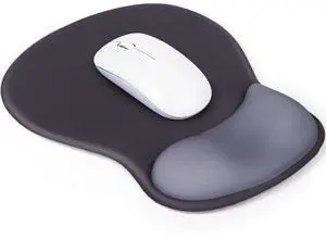 Ergonomic Mouse Pad with Wrist Rest, Mousepad with Memory Foam Support for Pain Relief, Non-Slip Base for Computer, Laptop, Office & Home, 10.2 x 7.5 in Ergonomic Mouse Pad with Wrist Rest, Mousepad with Memory Foam Support for Pain Relief, Non-Slip Base for Computer, Laptop, Office & Home, 10.2 x 7.5 in