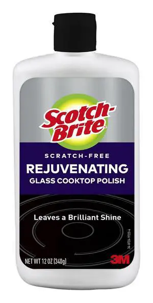 Scratch-Free Rejuvenating Glass Cooktop Polish, Leaves a Brilliant Shine, 12 Ounces Scratch-Free Rejuvenating Glass Cooktop Polish, Leaves a Brilliant Shine, 12 Ounces