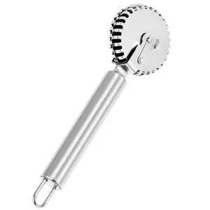 Ravioli Cutter, 430 Stainless Steel Pasta and Pastry Tool with Ergonomic Handle, Dishwasher Safe for Effortless Cutting, Sealing, and Crimping Ravioli Cutter, 430 Stainless Steel Pasta and Pastry Tool with Ergonomic Handle, Dishwasher Safe for Effortless Cutting, Sealing, and Crimping