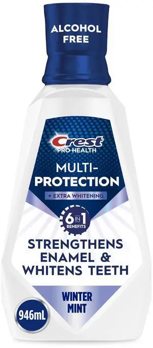 Pro-Health Advanced Mouthwash, Alcohol Free, Extra Whitening, Energizing Mint Flavor, 946 mL (32 fl oz) Pro-Health Advanced Mouthwash, Alcohol Free, Extra Whitening, Energizing Mint Flavor, 946 mL (32 fl oz)
