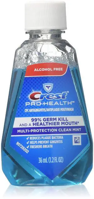 Pro-Health Mouthwash, Alcohol Free, Multi-Protection Clean Mint 1.2 oz (Pack of 2) Pro-Health Mouthwash, Alcohol Free, Multi-Protection Clean Mint 1.2 oz (Pack of 2)